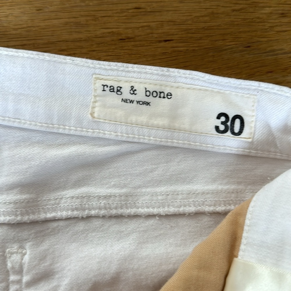 Rag & Bone white jeans skinny size 30 - Picture 2 of 5